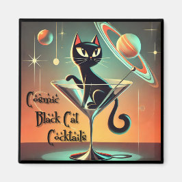 Imã Cocktails de Gato Negro Cósmico e Futuro Atômico