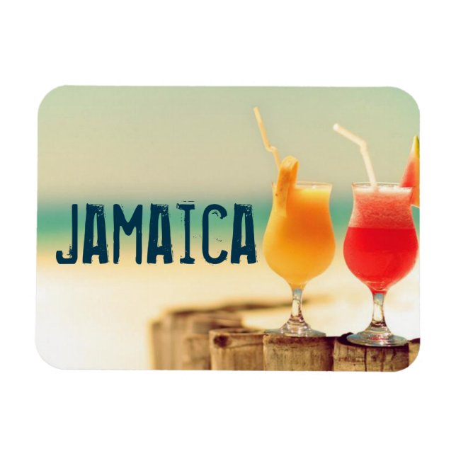 Ímã cocktails Jamaica (Horizontal)