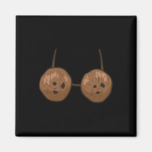 Imã Coco Summer Coconuts Bra Diversão Coconut