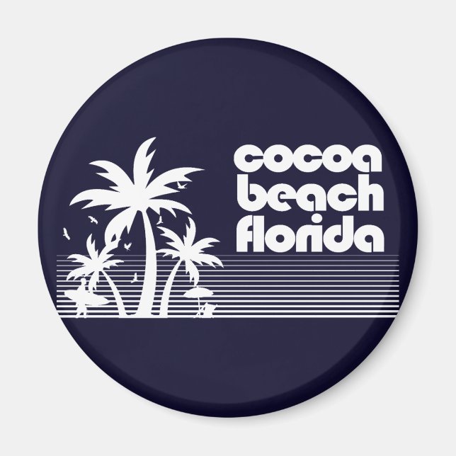 Imã Cocoa Beach Florida (Frente)