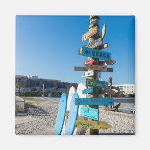 Imã Cocoa Beach Tiki Totem