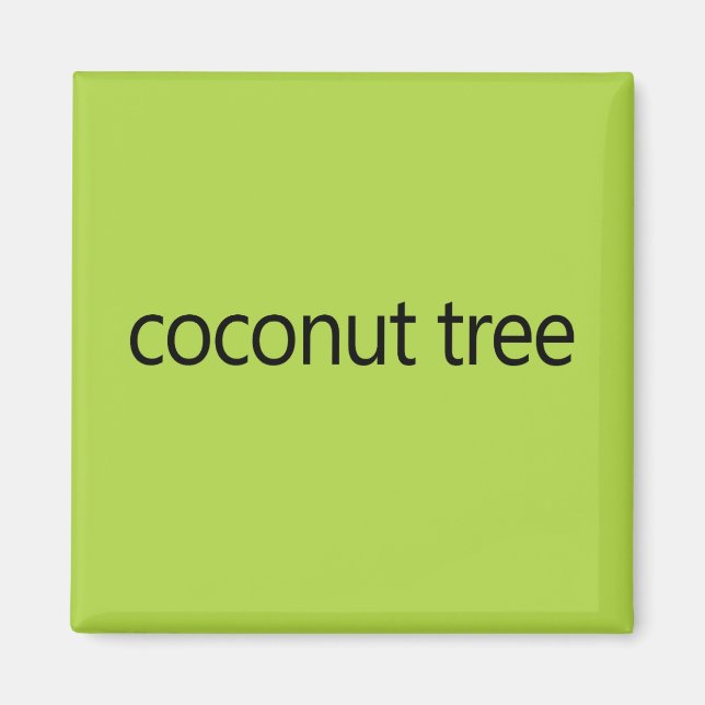 Imã Coconut Tree Kamala Harris Cotação 2024 (Frente)