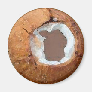 Imã Coconut Watercolor - Magnet