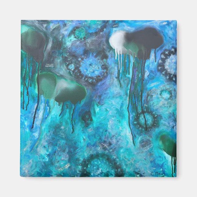 Imã Código Azul (Frente)