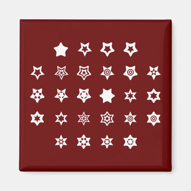 Imã Código de código de codificação de símbolos ABC pa (Frente)