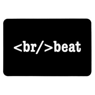 Ímã código do HTML do breakbeat
