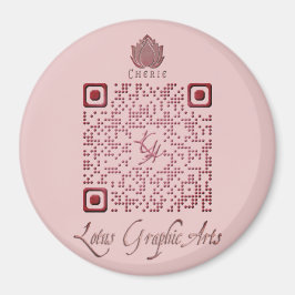 Imã Código QR para uso multiuso