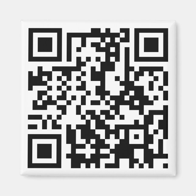 Imã código QR personalizável (Frente)