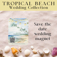 Código QR Praia Tropical Salve a Data Destino