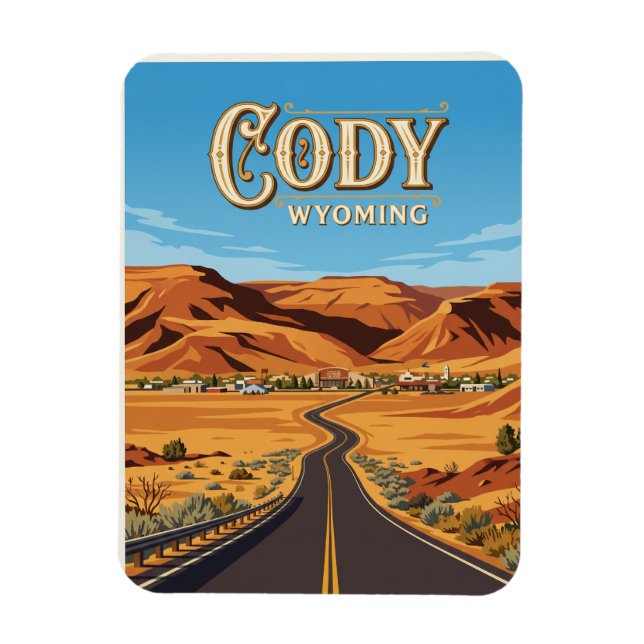 Ímã Cody EUA (Vertical)