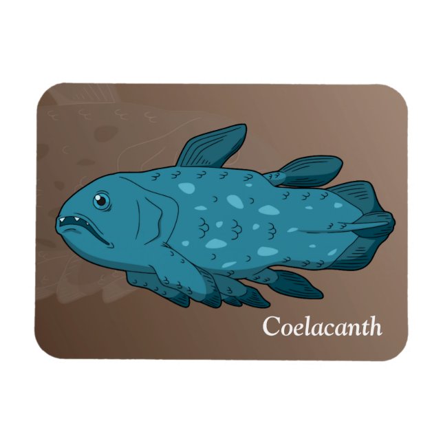 Ímã Coelacanth (Horizontal)