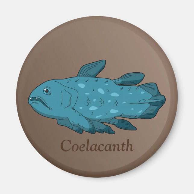 Imã Coelacanth (Frente)