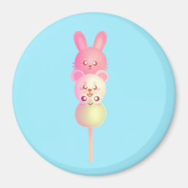 Imã Coelhinho Bonito, Urso E Sapo Dango Glossy Poster