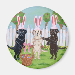 Imã Coelhinhos da Páscoa de Labrador!!