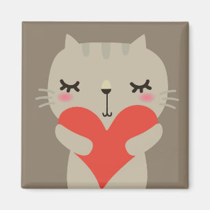 Imã Coelho bonito com amor