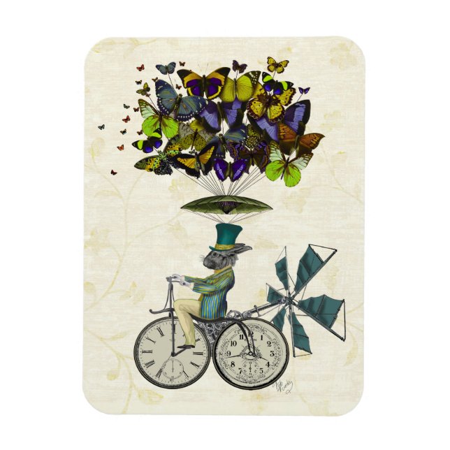 Ímã Coelho das Moscas do Tempo 3 (Vertical)