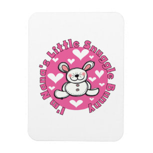 Ímã Coelho do Snuggle de Nana pouco