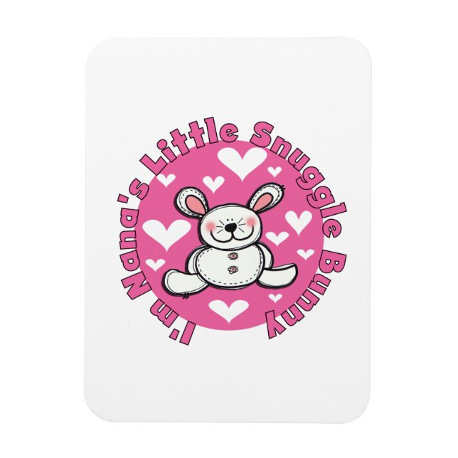 Ímã Coelho do Snuggle de Nana pouco (Vertical)