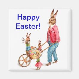 Imã Coelho e família da Páscoa-do-campo, ZSSG