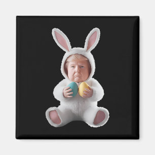 Imã Coelho Engraçado Páscoa Trump Meme Feliz Dia de Pá