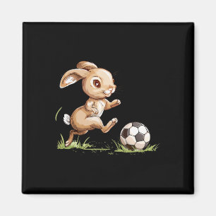 Imã Coelho Jogando Futebol - Coelho Futbol - Coelho Fu