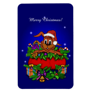 Ímã Coelho Natal