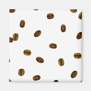Imã Coffee Bean Pattern