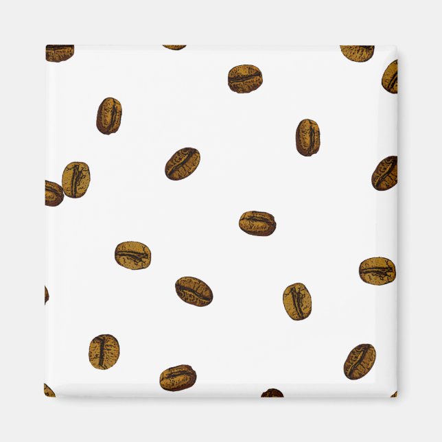 Imã Coffee Bean Pattern (Frente)