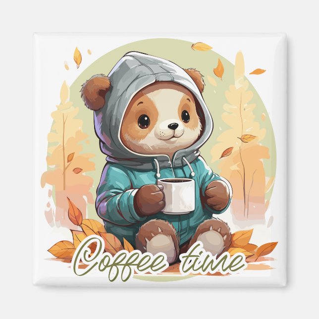 Imã Coffee time (Frente)