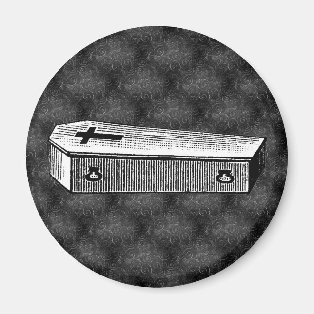 Imã Coffin Magnet (Frente)