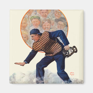 Imã Cofre forte na placa