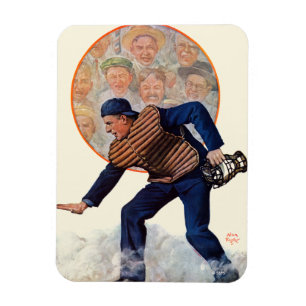 Ímã Cofre forte na placa