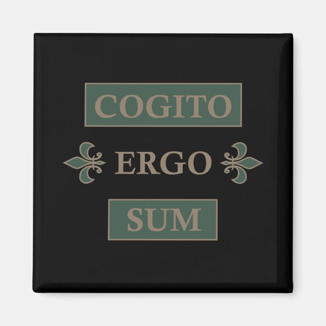 Imã Cogito ergo sum (Frente)