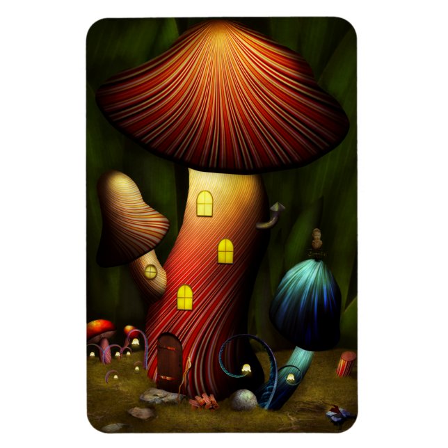 Ímã Cogumelo - Cogumelo Mágico (Vertical)
