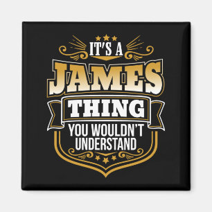 Imã Coisa de Homem que James Não Entenderia Engraçado