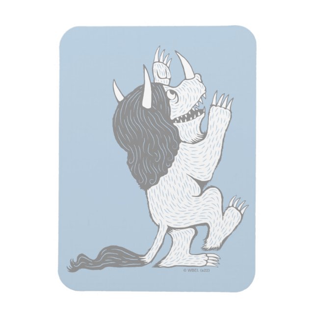 Ímã Coisa Selvagem de Pastel (Vertical)