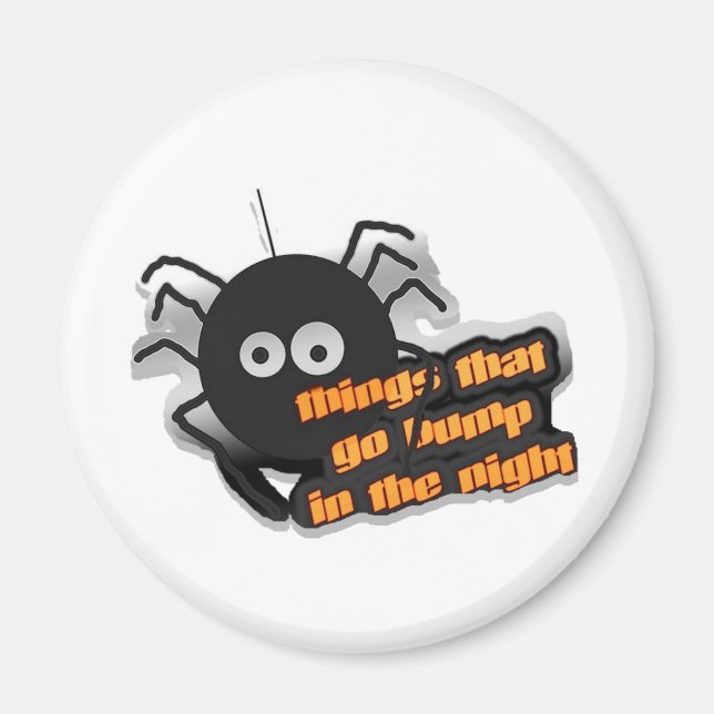 Imã Coisas de Aranha que caem (Frente)