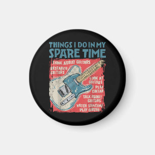 Imã Coisas de Guitarra que Faço no Meu Tempo Livre Div