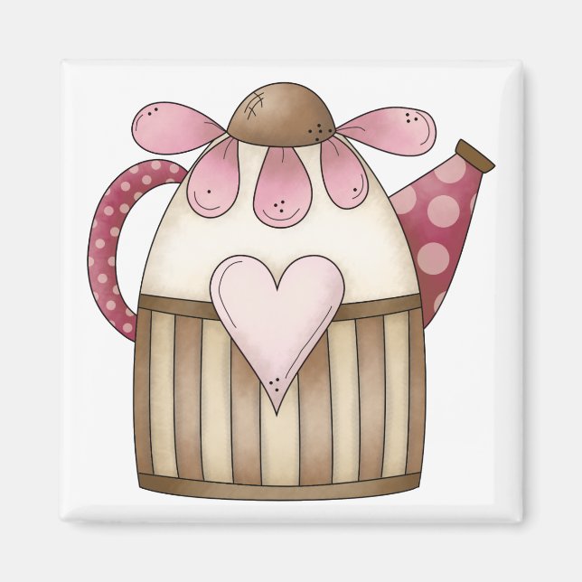 Imã Coisas de primavera ・ Pitcher (Frente)