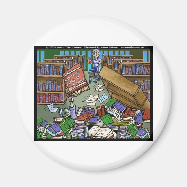 Imã Coisas ruins acontecem 2 presentes bons e divertid (Frente)