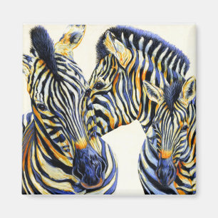 Imã Coisas selvagens - ímã da zebra
