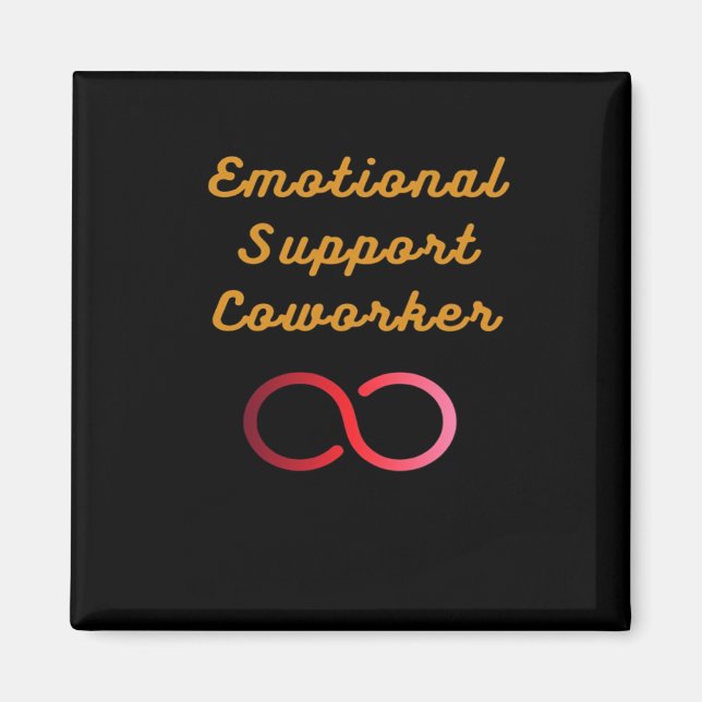 Imã Colaborador de Ajuda Emocional - Dia de Trabalho C (Frente)
