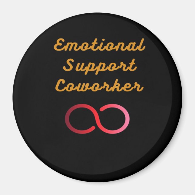 Imã Colaborador de Ajuda Emocional - Dia de Trabalho C (Frente)