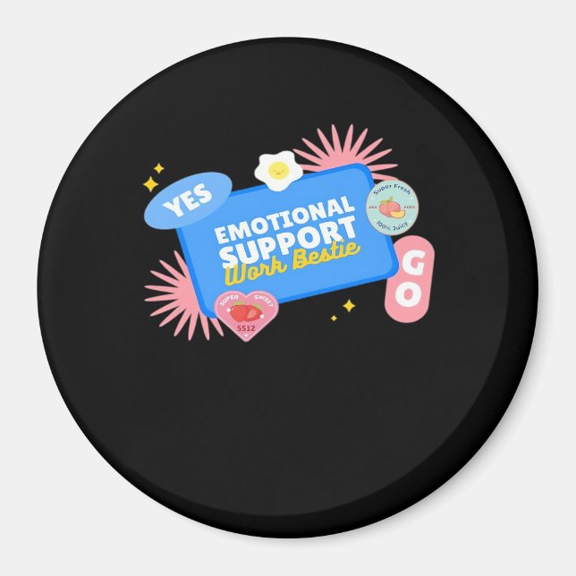 Imã Colaborador de Ajuda Emocional - Oferta de Escritó (Frente)