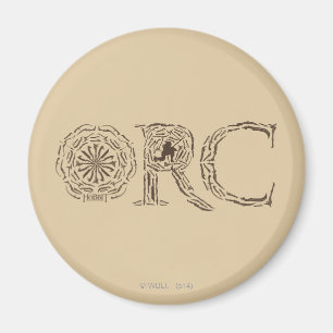 Imã Colagem de Armas Orc