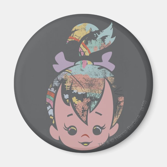 Imã Colagem de cores PEBBLES™ (Frente)