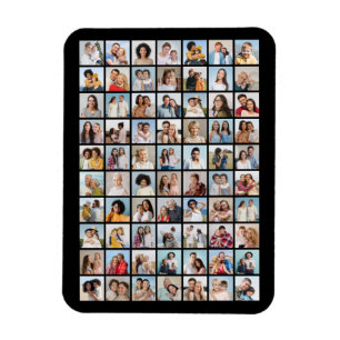Ímã Colagem de Fotografias do crio Youir 70
