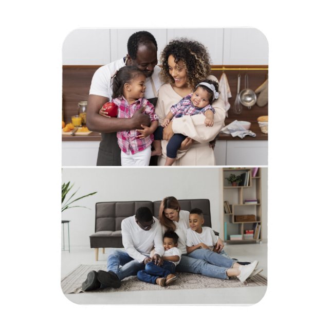 Ímã Colagem de Fotografias do Design 2 (Vertical)