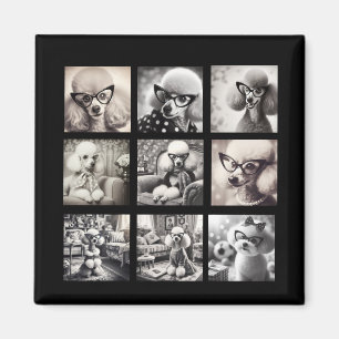 Imã Colagem de Fotos Divertidas 9 Fotos