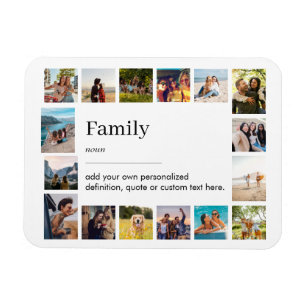 Ímã Colagem de Fotos Personalizada 16
